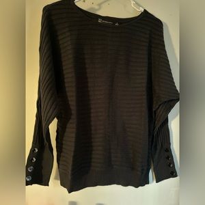 Black New York and Company dolman top, size medium